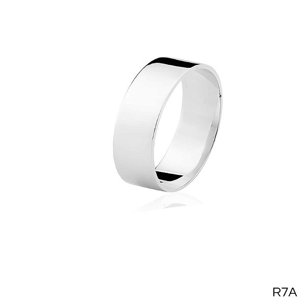 ALIANÇA R7A29 PRATA