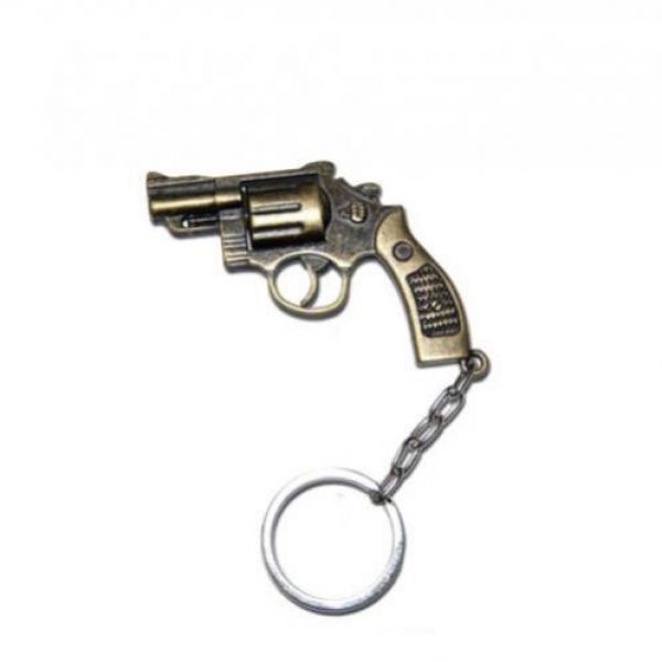 CHAVEIRO REVOLVER 38 METAL - BÉLICA
