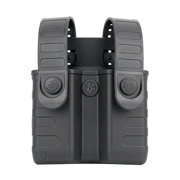 Porta Carregador Duplo Tab Lock - Molle 2 Pontas