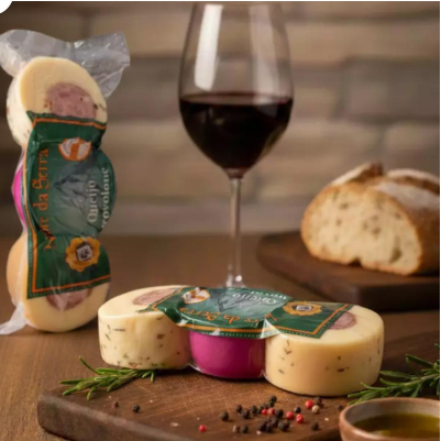 Queijo Provolone com Salame