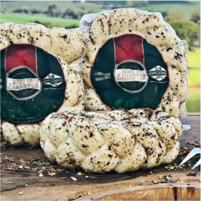 Queijo Trança Cascavel Temperada