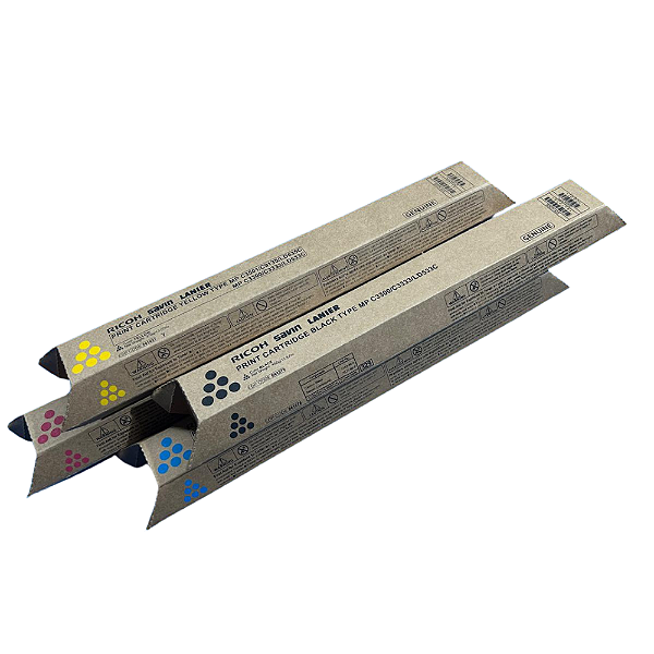 Kit Cartucho de Toner Ricoh MPC2800 MPC3300 KCMY - Original