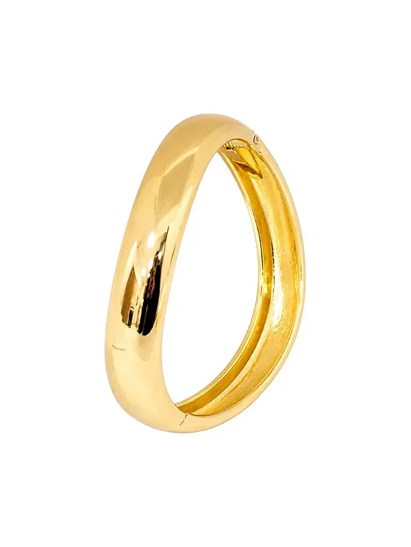 Bracelete Folheado a Ouro 18k Ondulado