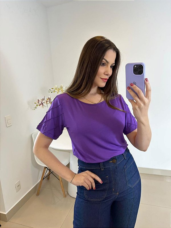 T-shirt Nervuras Alice