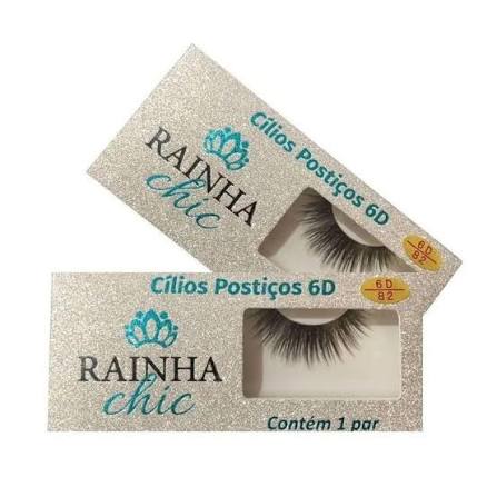 Cílios Postiços 6D Rainha Chic