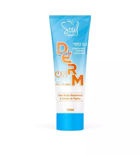 Sabonete Facial 3x1 Ácido Hialurônico Soul 100ml