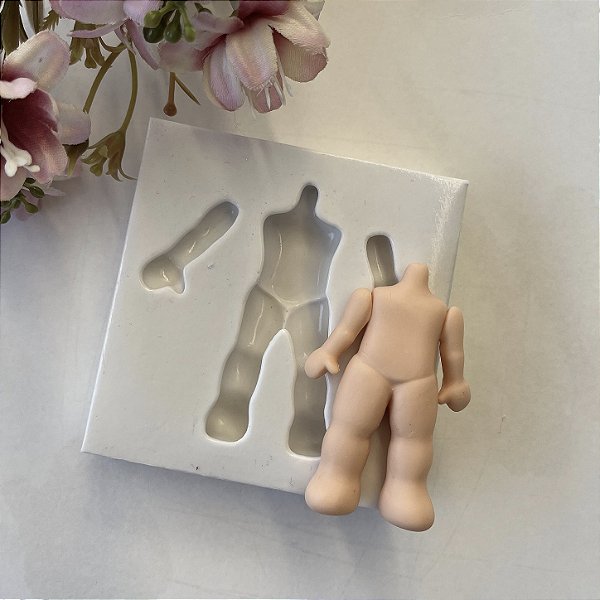 Molde de Silicone Corpo de Herói 014