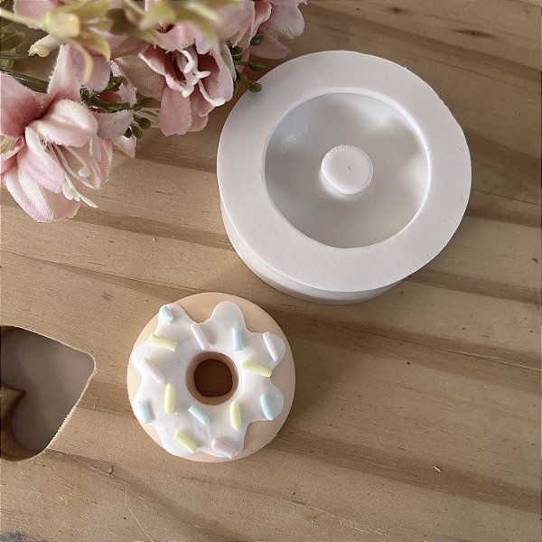 Molde de Silicone Donuts G 031