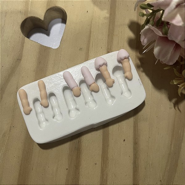 Molde de Silicone Mini Bracinhos para Aplique 037