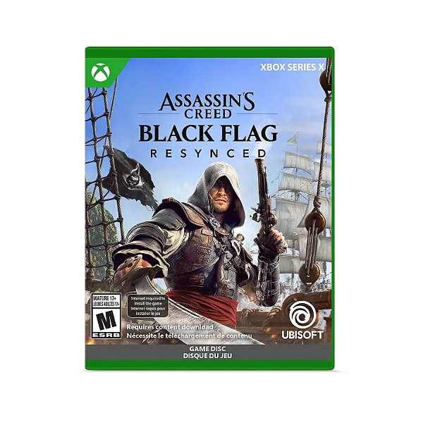 Assassins Creed Black Flag Resynced Xbox Series X Midia Fisica