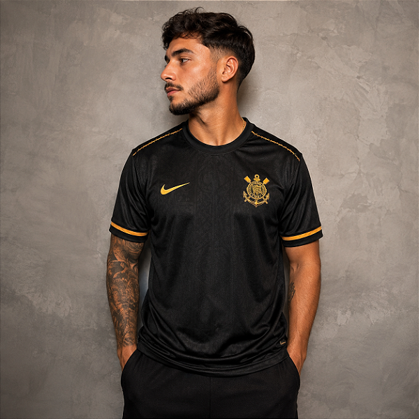 Camisa Corinthians Black Gold