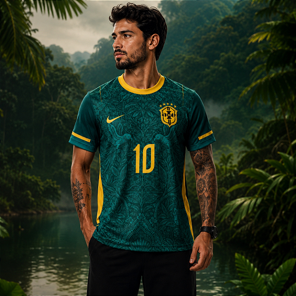 Camisa Brasil Edição Amazônia