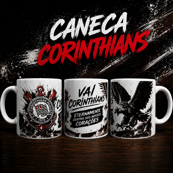Caneca Corinthians