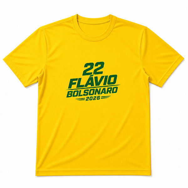 Camiseta Flávio Bolsonaro 22 Unissex