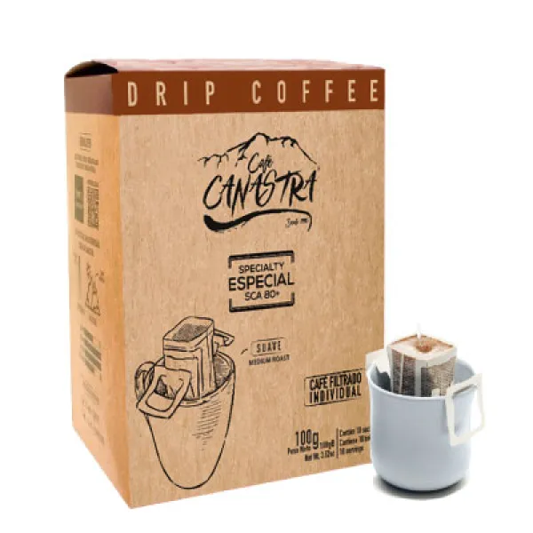 Café Canastra Drip Coffee Suave Display 10un