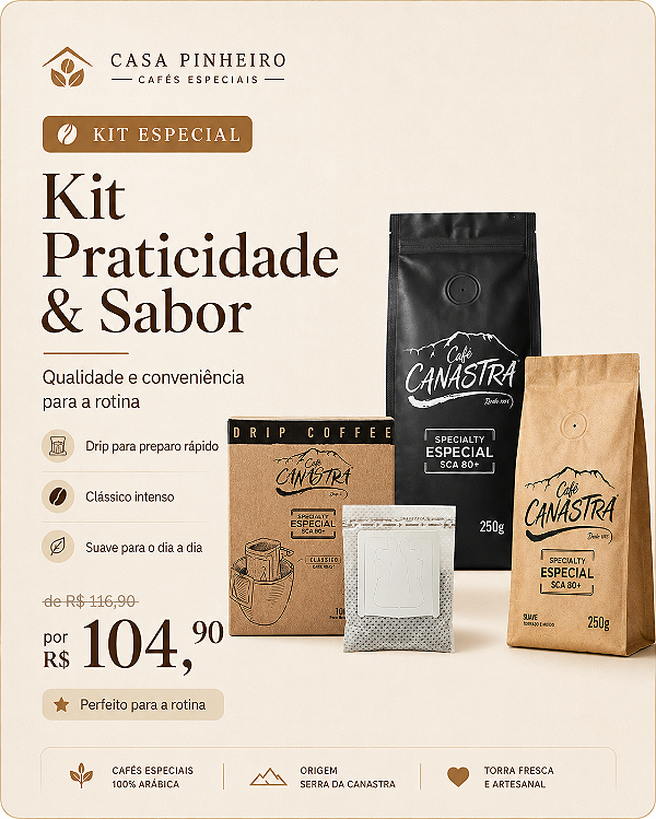 Kit Praticidade & Sabor