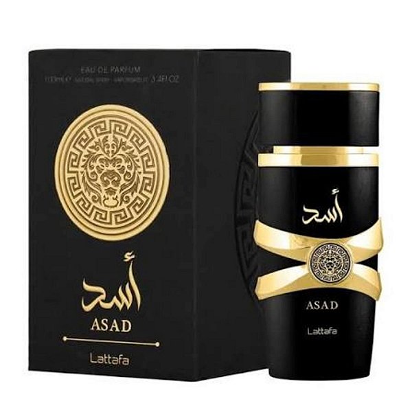 Perfume Lattafa Asad Eau de Parfum Masculino 100ml Original