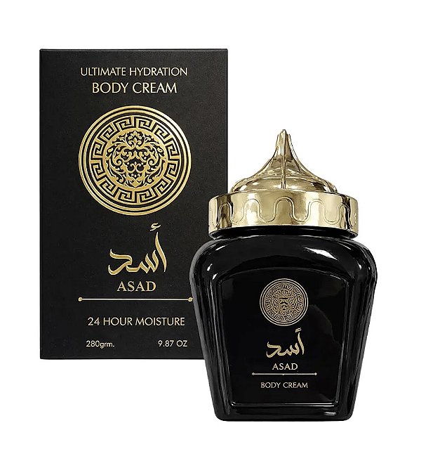 Body Cream Asad Ard Al Zaafaran - 280g - Masculino