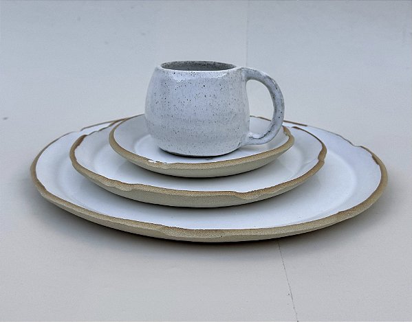 Conjunto de jantar santorini - oia