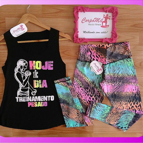 regata sobre legging