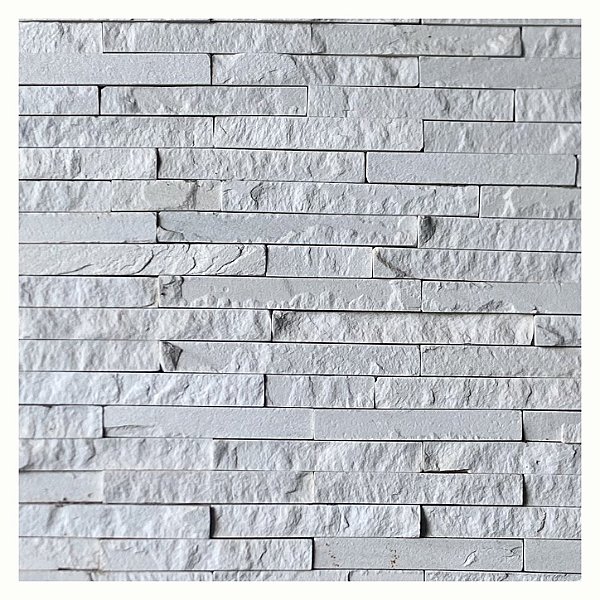 Filete Canjiquinha São Tomé Branco Telado 30x30 — Preço por m²