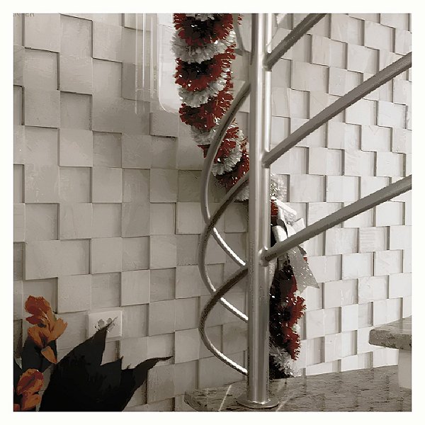 Mosaico São Tomé Branco Solto | Preço por m²