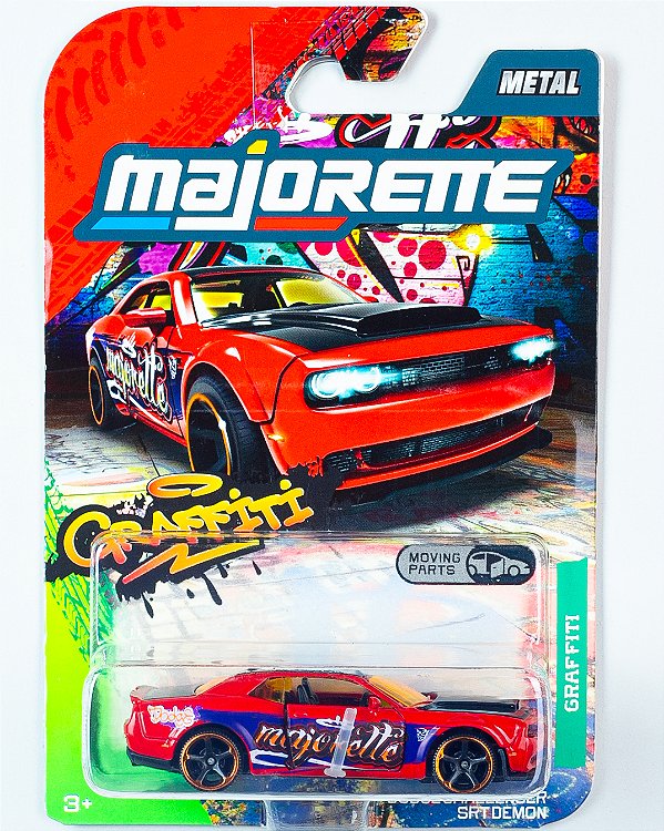 Majorette Premium - Dodge Challenger SRT Demon - Graffiti 1:64