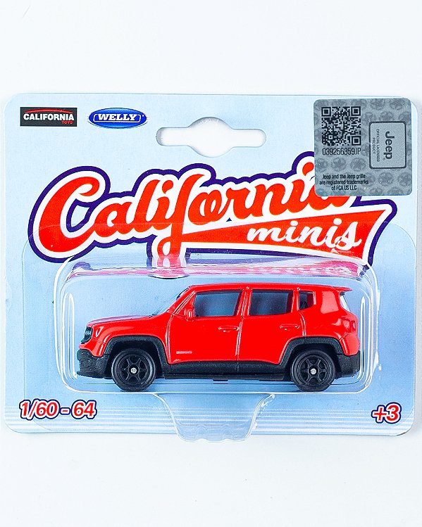 California Minis - Jeep Renegade 1:64