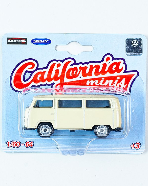 California Minis - Volkswagen Kombi T2 - Bege 1:64