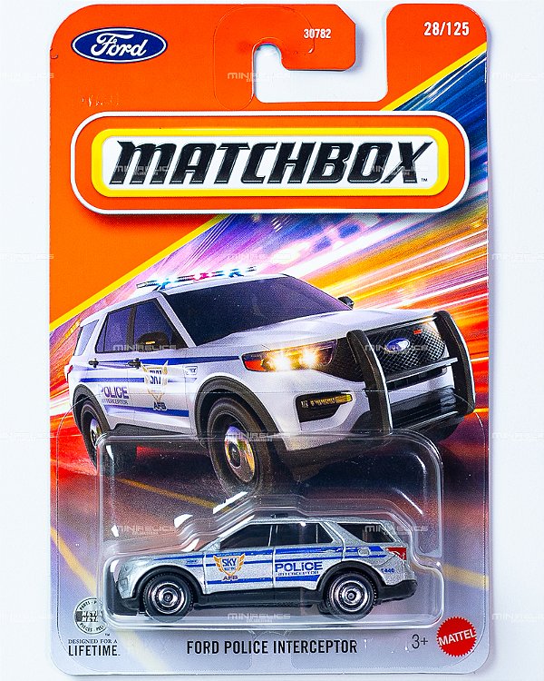 Matchbox Ford Police Interceptor JHN11 1:64
