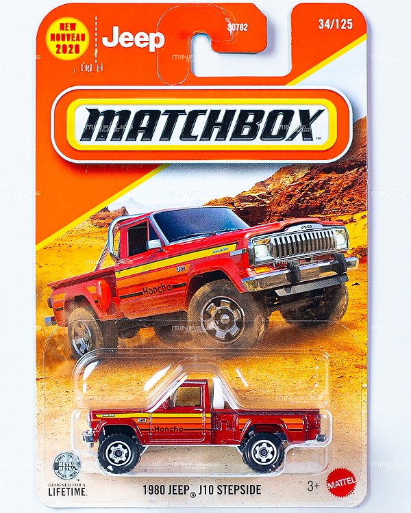 Matchbox 1980 Jeep J10 Stepside JHM23 1:64