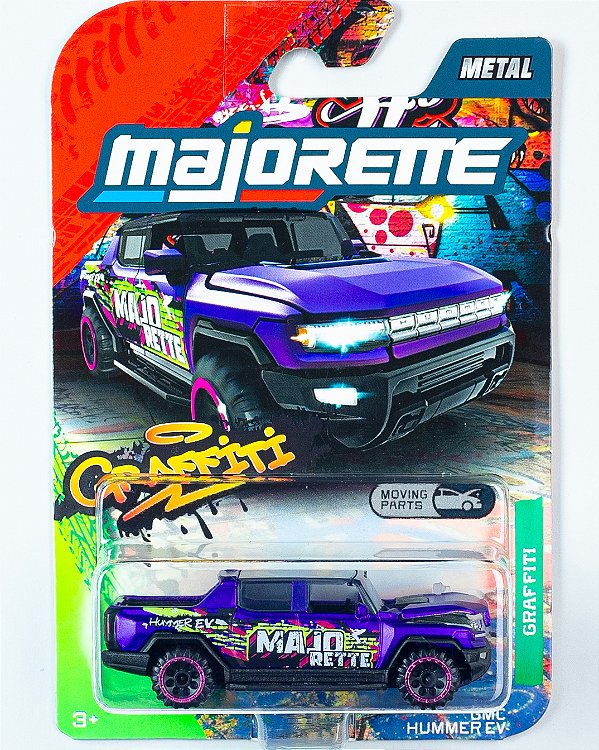 Majorette Premium - GMC Hummer EV - Graffiti 1:64