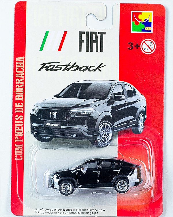 Miniatura CKS Fiat Fastback - Preto 1:64
