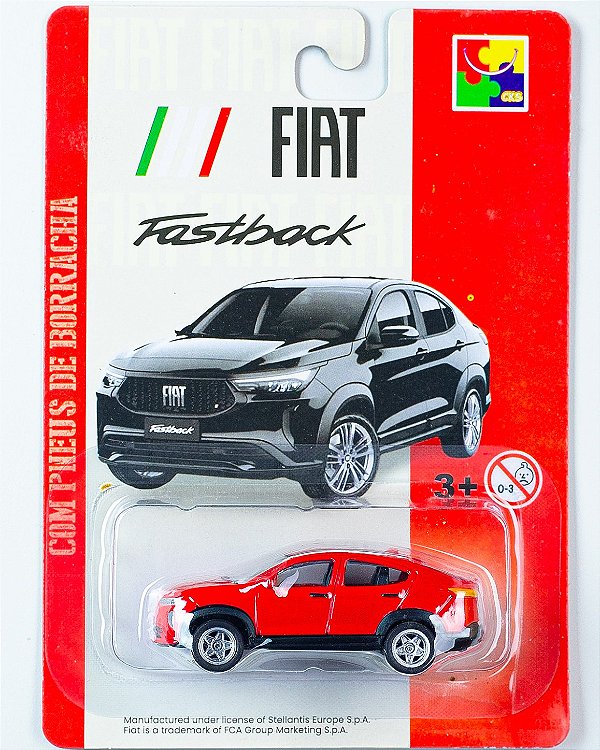 Miniatura CKS Fiat Fastback - Vermelho 1:64