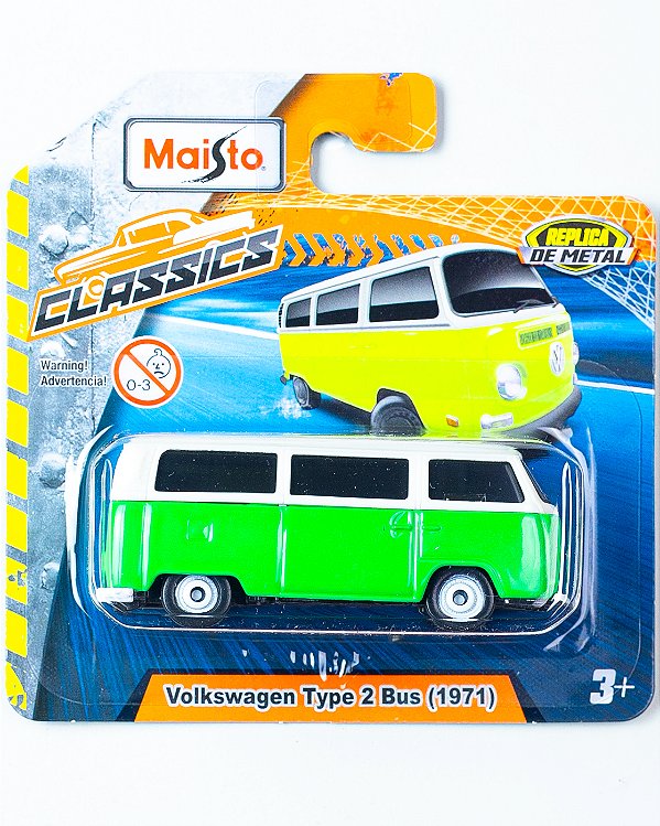 Miniatura Maisto VW Kombi T2 Bus (1971) 1:64