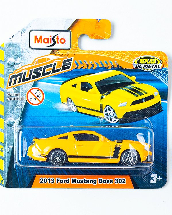 Miniatura Maisto 2013 Ford Mustang Boss 302 1:64