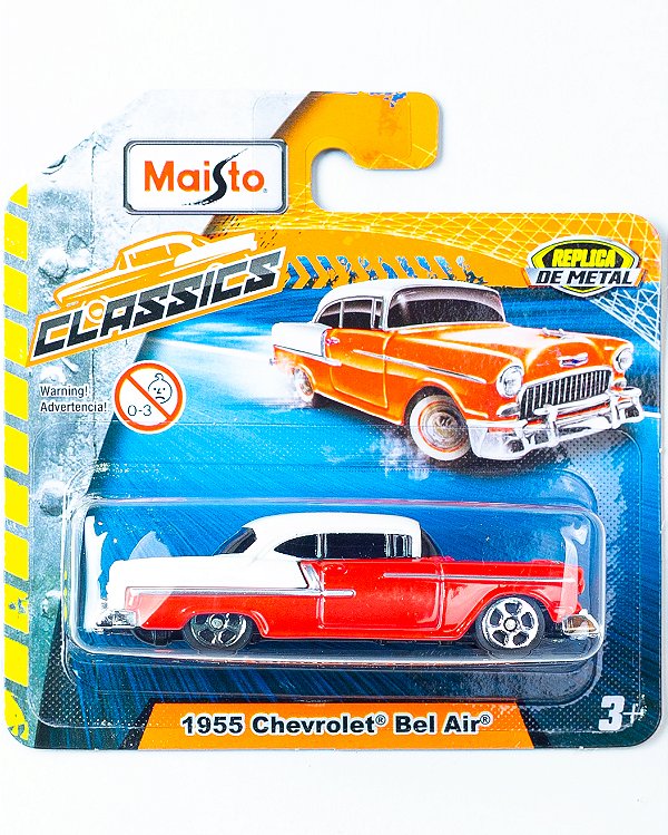 Miniatura Maisto 1955 Chevrolet Bel Air 1:64