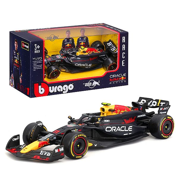Miniatura Burago Fórmula 1 Red Bull RB20 Perez 1:43