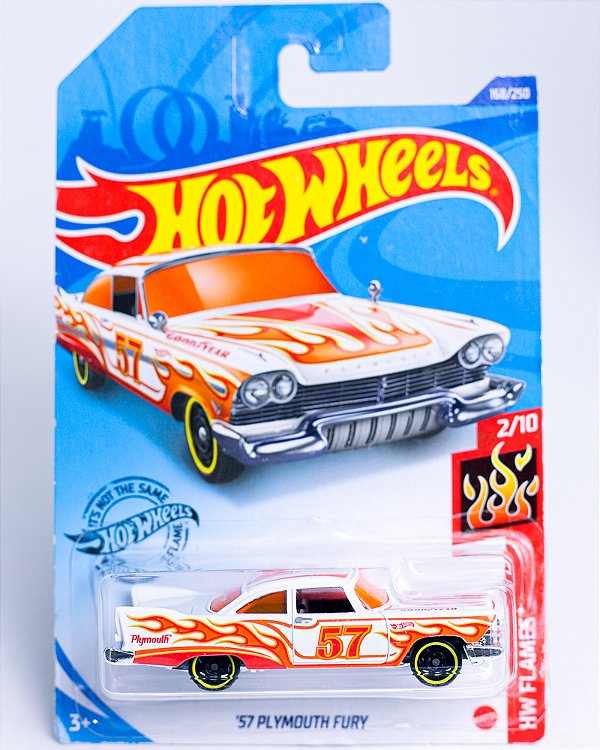 Hot Wheels ’57 Plymouth Fury - HW Flames GHD67 2020 1:64