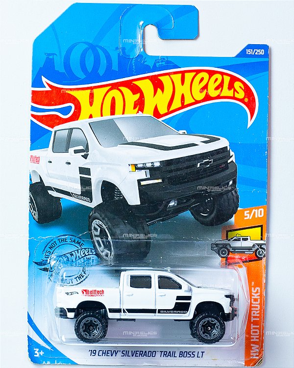 Hot Wheels '19 Chevy Silverado Trail Boss LT - HW Hot Trucks GHC37 2020 1:64