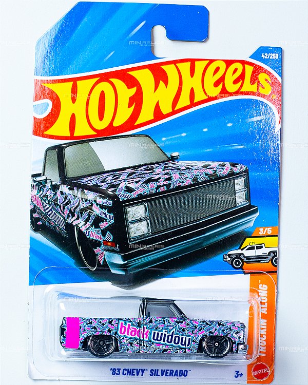 Hot Wheels '83 Chevy Silverado - Truckin’ Along 2026 JJJ13 1:64