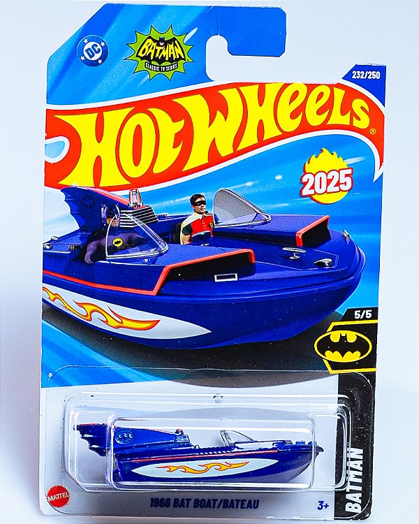 Hot Wheels 1966 Bat Boat - Batman 2025 1:64