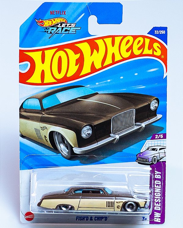 Hot Wheels Fish'd & Chip'd (T-Hunt) - HW Designed By 2025 JBC21 1:64