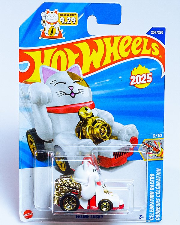 Hot Wheels Feline Lucky - Celebration Racers 2025 HYW52 1:64