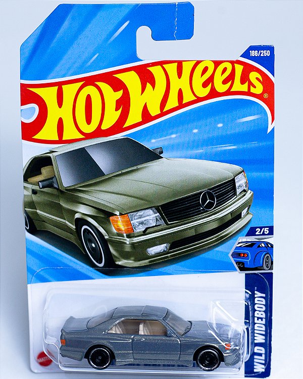 Hot Wheels '89 Mercedes-Benz 560 SEC AMG - Wild Widebody JBB11 1:64
