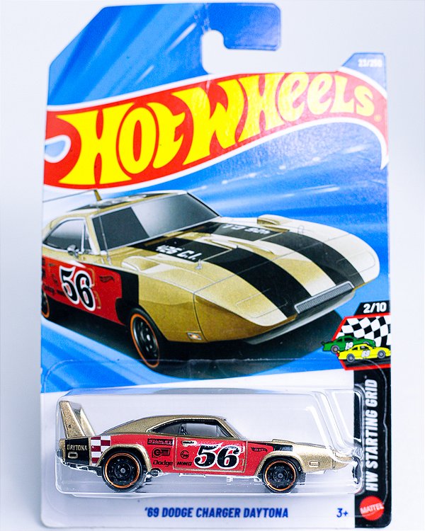 Hot Wheels '69 Dodge Charger Daytona - Starting Grid DRD JJH97 1:64