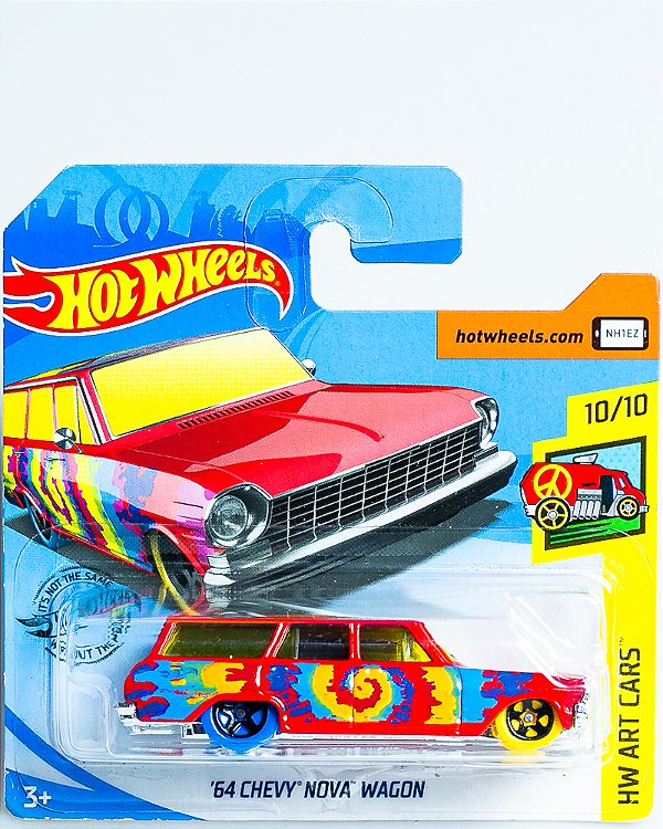 Hot Wheels '64 Chevy Nova Wagon - HW Art Cars FYF21 2019 1:64