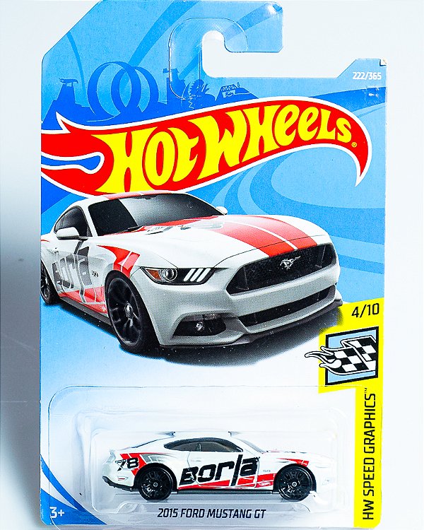 Hot Wheels 2015 Ford Mustang GT - HW Speed Graphics FJY35 2018 1:64