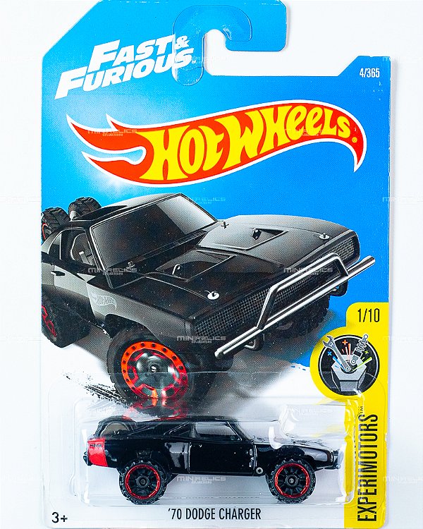 Hot Wheels '70 Dodge Charger (Velozes & Furiosos) - Experimotors DTW97 2017 1:64