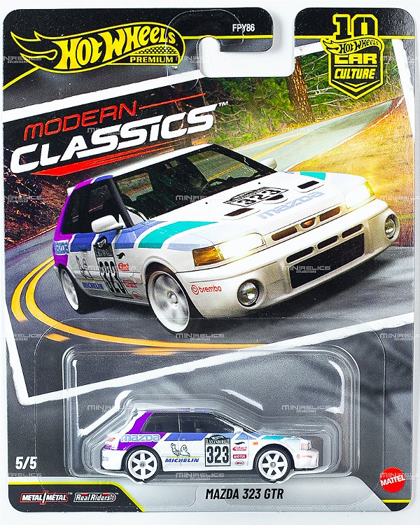 Hot Wheels Premium Mazda 323 GTR - Modern Classics JKF17 1:64